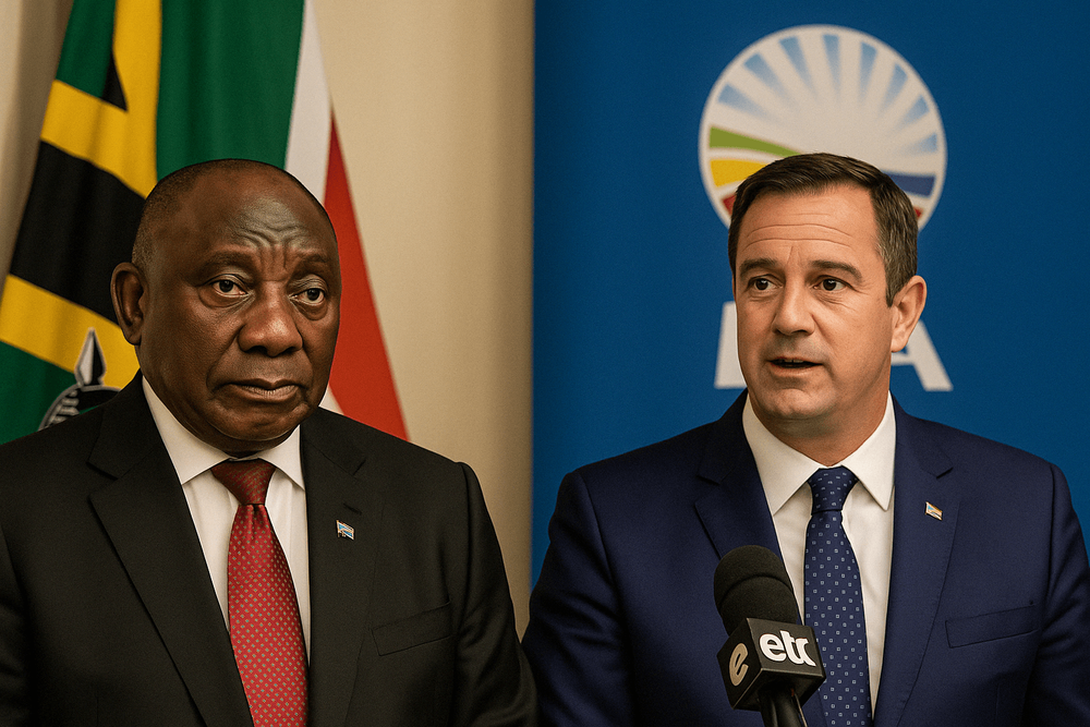 GNU Drama: ANC and DA in an Unlikely Alliance?